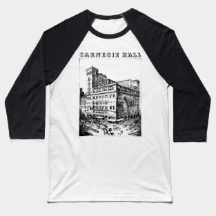 Carnegie Hall Baseball T-Shirt